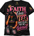 Faith Over Fear Graphic T-Shirt | Crowned in Purpose