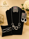 Divine Connections Silver Jewelry Set