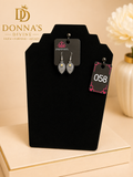 Divine Golden Teardrop Earrings