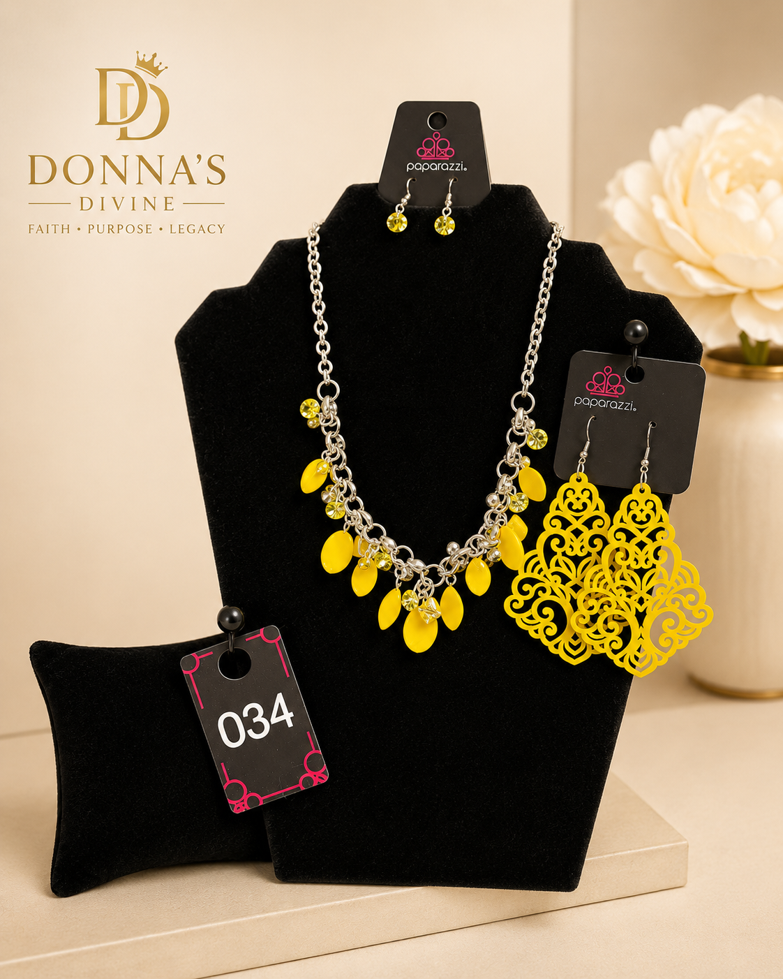 Golden Sunshine Charm Necklace